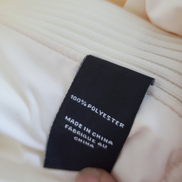 Straight Down Ivory Golf Vest Womens Quilted Size Large - Picture 8 of 8